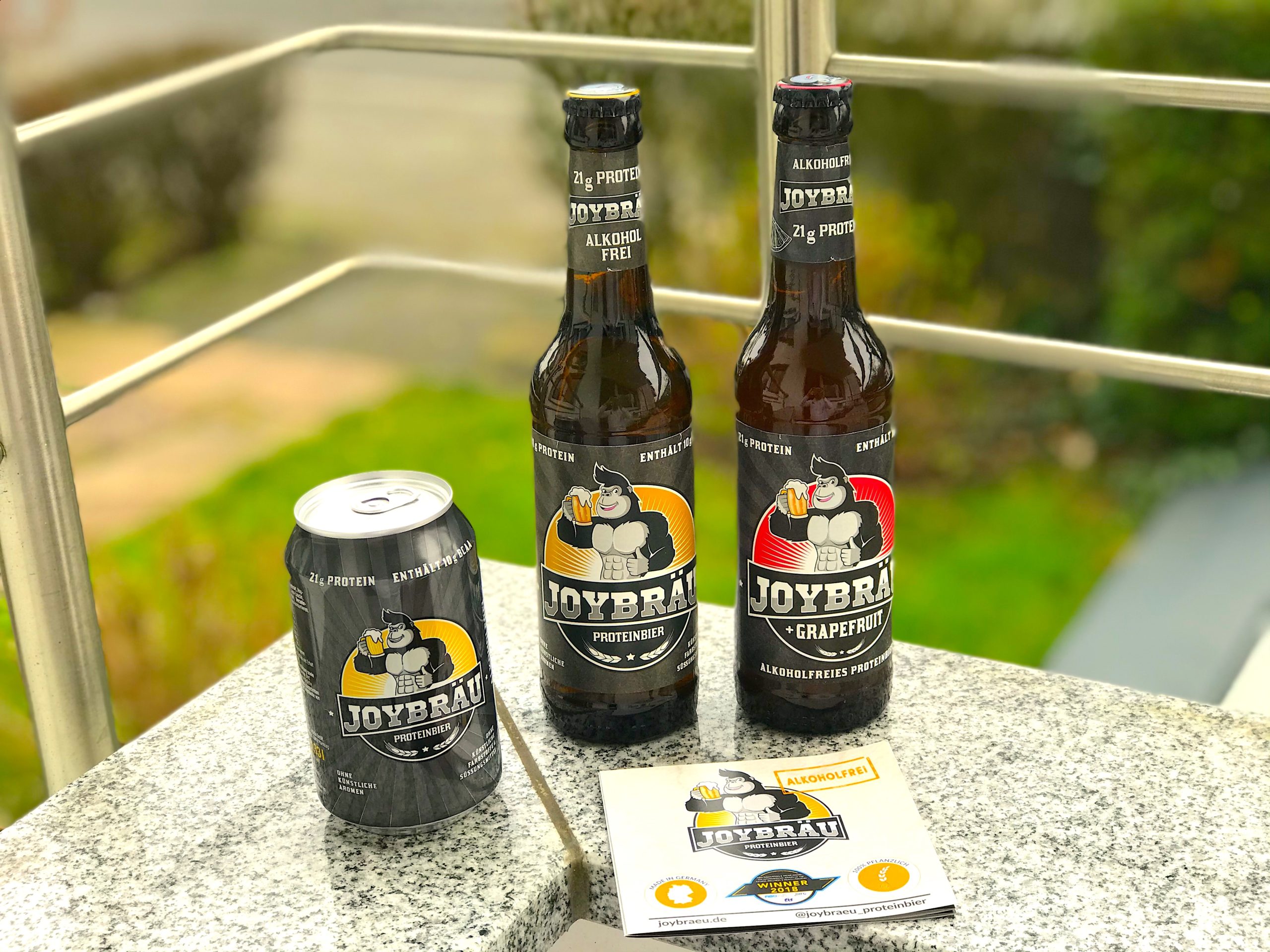 デュッセルドルフで買えるドイツのお土産【2020年/変わり種編】日本でも話題のプロテインビール「JoyBräu（ジョイブロイ）」